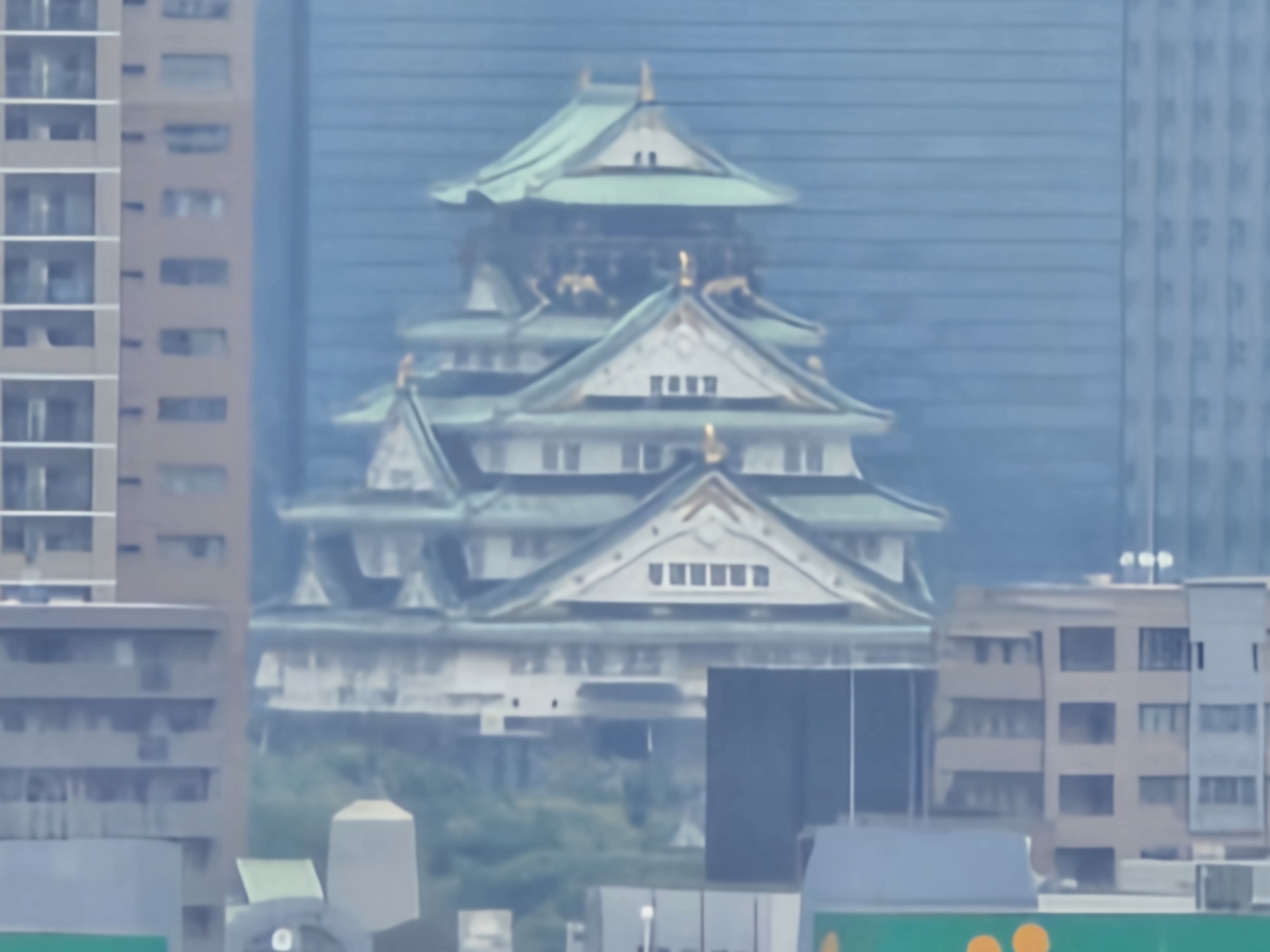 大阪城の三段活用